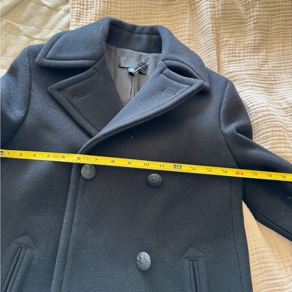 Nili Lotan Cash Peacoat in Black Size XS $1595 NWOT - Picture 7 of 13
